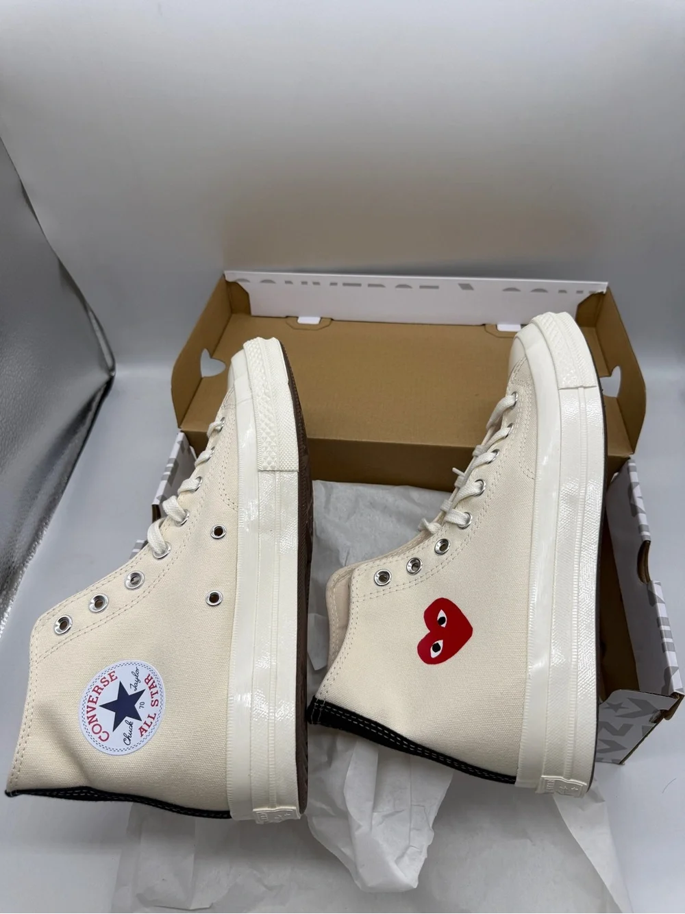 Comme des garçons play converse